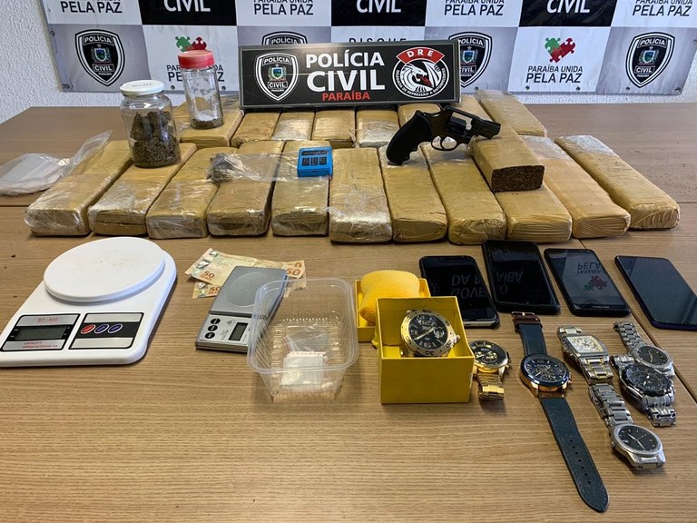 09032021 - Polícia Civil prende jovem com 20 quilos de maconha “skunk” em JP.jpeg