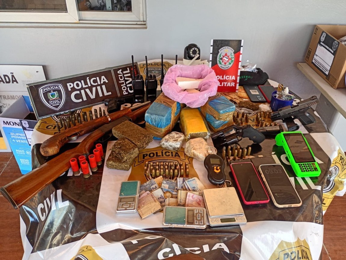 OPERAÇÃO PILAR SEGURA: Polícia Civil deflagra operação para desarticular organização criminosa em Pilar e prende 11 pessoas